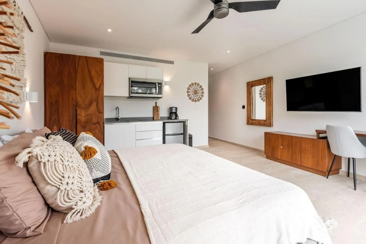 Apartment Free Beach Club!Cielo Studio Lagunas Central Park Tulum